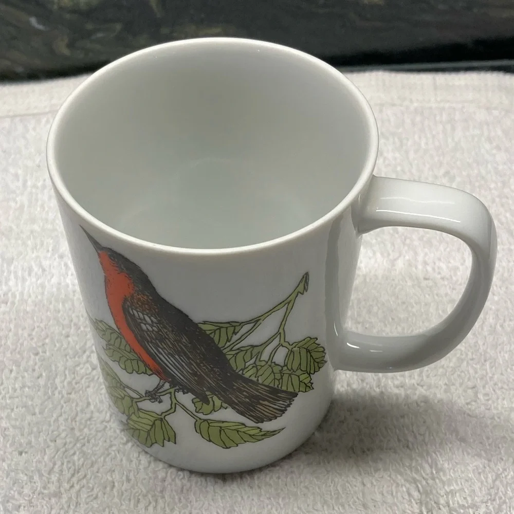 Fitz and Floyd Bird Tea Set Mugs Porcelain Vintage Home Decor Dining - Picture 15 of 16